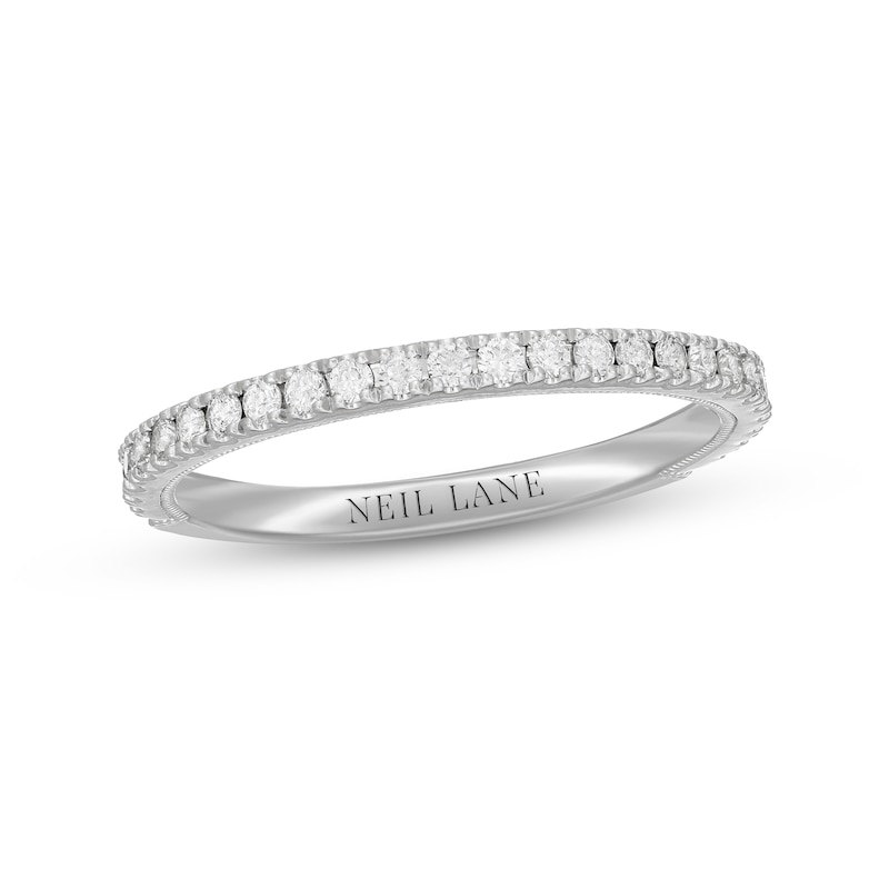 Main Image 1 of Neil Lane Diamond Wedding Band 1/3 ct tw Round-cut 14K White Gold