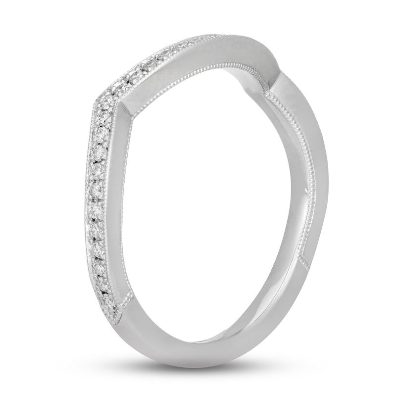 Main Image 2 of Neil Lane Diamond Wedding Band 1/5 ct tw Round-cut 14K White Gold