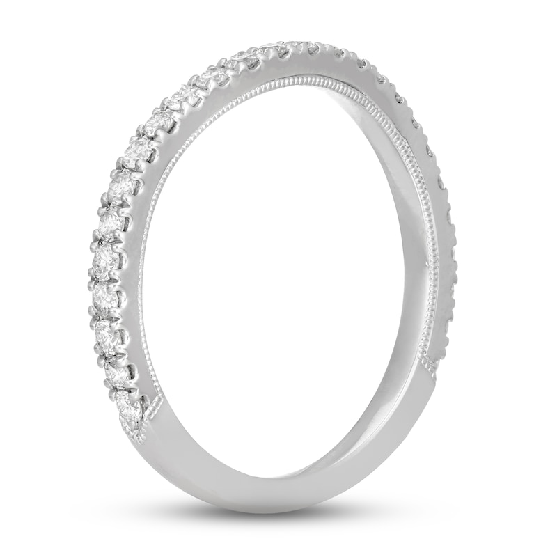 Main Image 8 of Neil Lane Diamond Wedding Band 3/8 ct tw Round-cut 14K White Gold