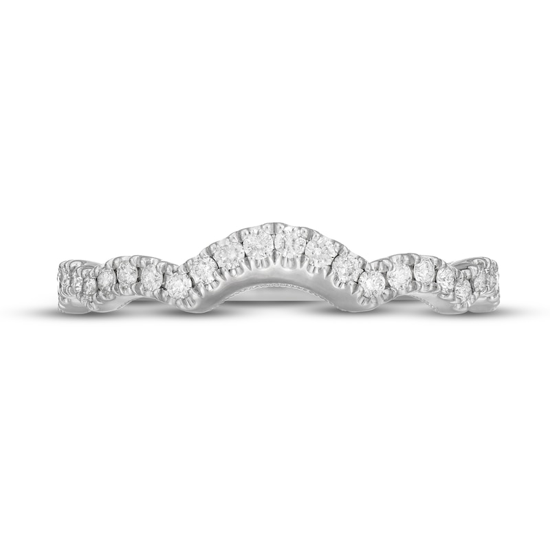 Main Image 9 of Neil Lane Diamond Wedding Band 1/3 ct tw Round-cut 14K White Gold