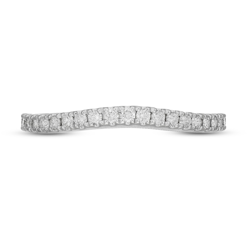 Main Image 9 of Neil Lane Diamond Wedding Band 1/3 ct tw Round-cut 14K White Gold