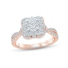 Thumbnail Image 1 of Monique Lhuillier Bliss Diamond Engagement Ring 1-3/8 ct tw Round & Marquise-cut 18K Two-Tone Gold