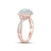 Thumbnail Image 2 of Monique Lhuillier Bliss Diamond Engagement Ring 1-3/8 ct tw Round & Marquise-cut 18K Two-Tone Gold