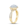 Thumbnail Image 1 of Monique Lhuillier Bliss Diamond Engagement Ring 1-3/8 ct tw Round & Marquise-cut 18K Two-Tone Gold