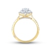 Thumbnail Image 2 of Monique Lhuillier Bliss Diamond Engagement Ring 1-3/8 ct tw Round & Marquise-cut 18K Two-Tone Gold