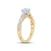 Thumbnail Image 2 of Monique Lhuillier Bliss Diamond Engagement Ring 1-1/8 ct tw Round & Marquise-cut 18K Two-Tone Gold