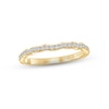 Thumbnail Image 1 of Monique Lhuillier Bliss Diamond Wedding Band 1/5 ct tw Round-cut 18K Yellow Gold