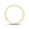 Thumbnail Image 3 of Monique Lhuillier Bliss Diamond Wedding Band 1/5 ct tw Round-cut 18K Yellow Gold