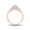 Thumbnail Image 3 of Monique Lhuillier Bliss Diamond Engagement Ring 1-1/8 ct tw Round & Marquise-cut 18K Two-Tone Gold