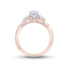 Thumbnail Image 2 of Monique Lhuillier Bliss Diamond Engagement Ring 1-1/8 ct tw Round & Marquise-cut 18K Two-Tone Gold