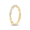 Thumbnail Image 2 of Monique Lhuillier Bliss Diamond Wedding Band 1/4 ct tw Round-cut 18K Yellow Gold