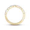 Thumbnail Image 3 of Monique Lhuillier Bliss Diamond Wedding Band 1/4 ct tw Round-cut 18K Yellow Gold