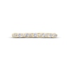 Thumbnail Image 4 of Monique Lhuillier Bliss Diamond Wedding Band 1/4 ct tw Round-cut 18K Yellow Gold