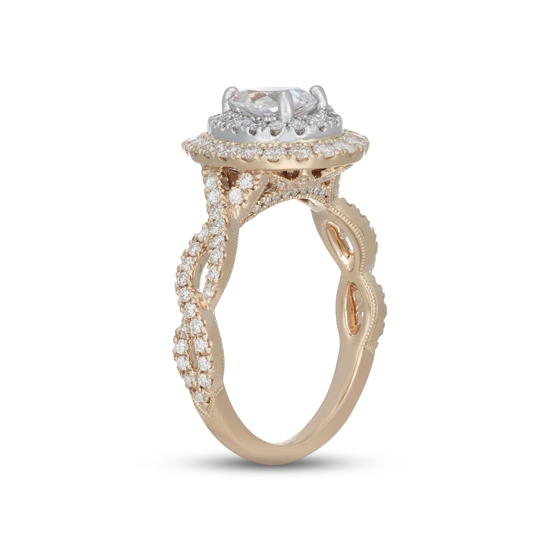 Main Image 2 of Neil Lane Diamond Engagement Ring 1-1/2 ct tw 14K Two-Tone Gold