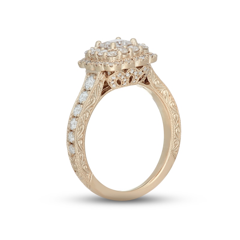 Neil Lane Diamond Engagement Ring 1-3/8 ct tw 14K Yellow Gold