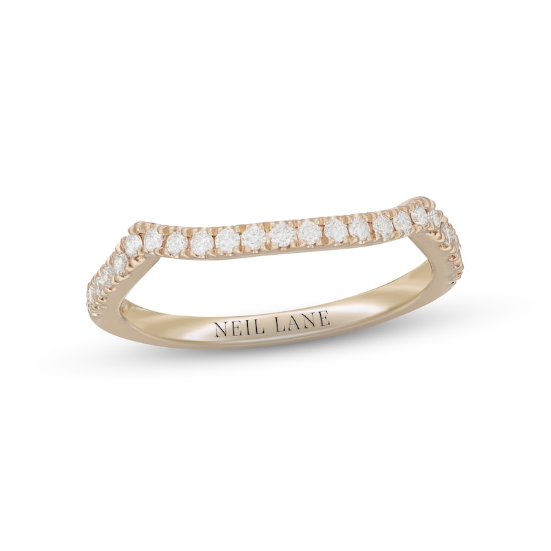 Main Image 1 of Neil Lane Diamond Wedding Band 1/4 ct tw 14K Yellow Gold