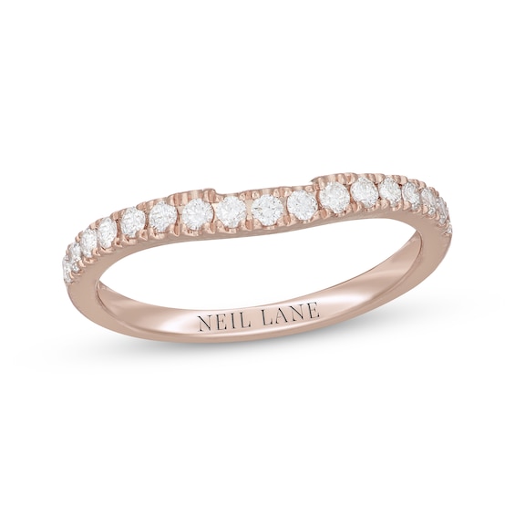 Neil Lane Diamond Wedding Band 1/3 ct tw 14K Rose Gold