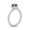 Thumbnail Image 2 of Neil Lane Diamond & Pink Tourmaline Engagement Ring 1/2 ct tw 14K White Gold