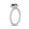 Thumbnail Image 2 of Neil Lane Pink Tourmaline & Diamond Engagement Ring 1/2 ct tw 14K White Gold