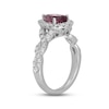 Thumbnail Image 1 of Neil Lane Pink Tourmaline & Diamond Engagement Ring 3/4 ct tw 14K White Gold