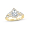 Thumbnail Image 0 of Monique Lhuillier Bliss Diamond Engagement Ring 1-1/4 ct tw Pear, Round & Marquise-cut 18K Two-Tone Gold