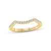 Thumbnail Image 0 of Monique Lhuillier Bliss Diamond Wedding Band 1/5 ct tw Round-cut 18K Yellow Gold