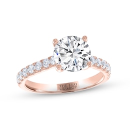 THE LEO Legacy Lab-Grown Diamond Engagement Ring 2-3/8 ct tw 14K Rose Gold