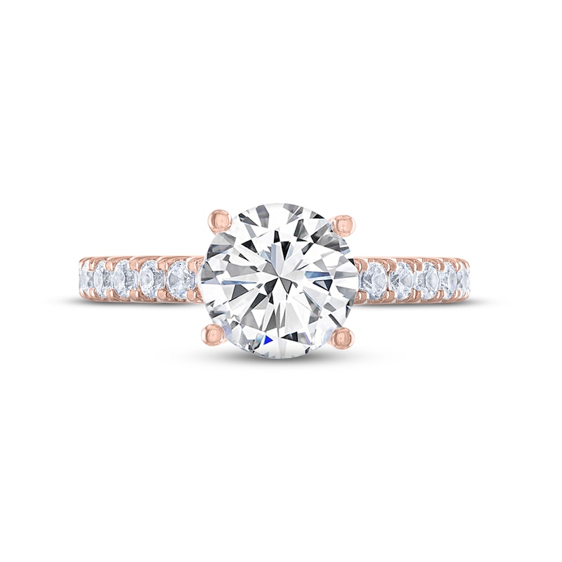 Main Image 3 of THE LEO Legacy Lab-Grown Diamond Engagement Ring 2-3/8 ct tw 14K Rose Gold