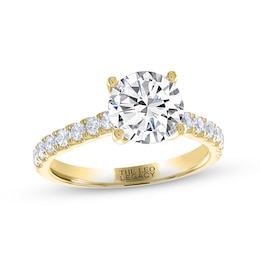 THE LEO Legacy Lab-Grown Diamond Engagement Ring 2-3/8 ct tw 14K Yellow Gold