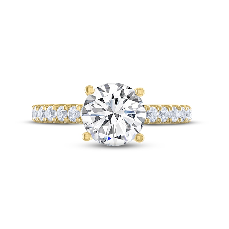 THE LEO Legacy Lab-Created Diamond Engagement Ring 2-3/8 ct tw 14K Yellow Gold