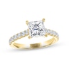 THE LEO Legacy Lab-Created Diamond Princess-Cut Engagement Ring 1-7/8 ct tw 14K Yellow Gold