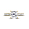 Thumbnail Image 3 of THE LEO Legacy Lab-Grown Diamond Princess-Cut Engagement Ring 1-7/8 ct tw 14K Yellow Gold