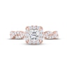Thumbnail Image 2 of THE LEO Legacy Lab-Created Diamond Princess-Cut Engagement Ring 1-1/6 ct tw 14K Rose Gold