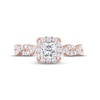 Thumbnail Image 3 of THE LEO Legacy Lab-Grown Diamond Princess-Cut Engagement Ring 1-1/6 ct tw 14K Rose Gold