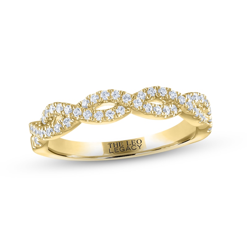 THE LEO Legacy Lab-Created Diamond Wedding Band 1/3 ct tw 14K Yellow Gold