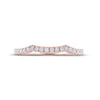Thumbnail Image 3 of THE LEO Legacy Lab-Grown Diamond Wedding Band 1/4 ct tw 14K Rose Gold