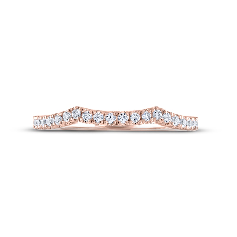 Main Image 3 of THE LEO Legacy Lab-Grown Diamond Wedding Band 1/4 ct tw 14K Rose Gold