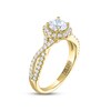 Thumbnail Image 1 of THE LEO Legacy Lab-Created Diamond Engagement Ring 1-3/8 ct tw 14K Yellow Gold