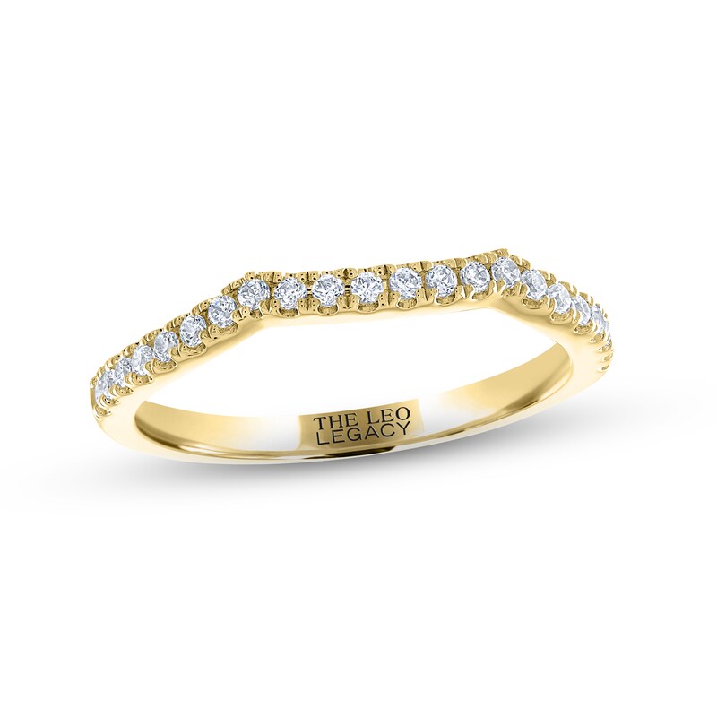 THE LEO Legacy Lab-Created Diamond Wedding Band 1/4 ct tw 14K Yellow Gold