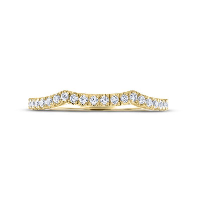 THE LEO Legacy Lab-Created Diamond Wedding Band 1/4 ct tw 14K Yellow Gold