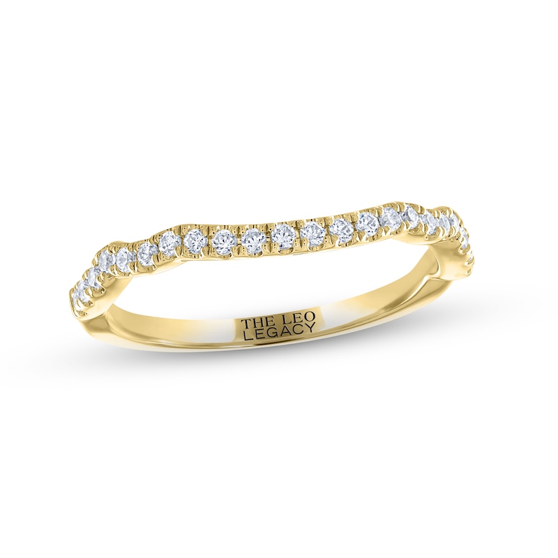 Main Image 1 of THE LEO Legacy Lab-Grown Diamond Wedding Band 1/5 ct tw 14K Yellow Gold