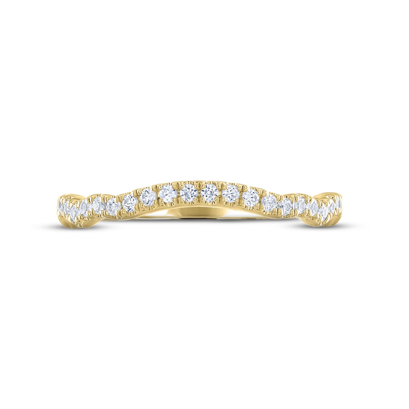 Main Image 3 of THE LEO Legacy Lab-Grown Diamond Wedding Band 1/5 ct tw 14K Yellow Gold
