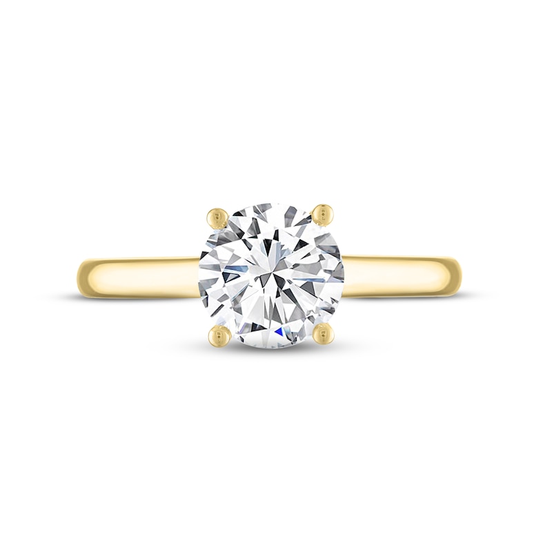 THE LEO Legacy Lab-Created Diamond Solitaire Ring 1-1/2 ct tw 14K Yellow Gold