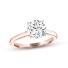 THE LEO Legacy Lab-Created Diamond Solitaire Ring 2 ct tw 14K Rose Gold
