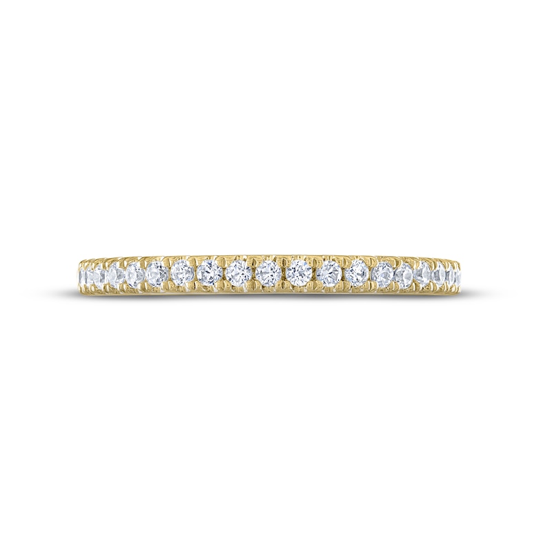 Main Image 3 of THE LEO Legacy Lab-Grown Diamond Wedding Band 1/4 ct tw 14K Yellow Gold