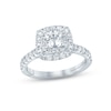 Thumbnail Image 0 of Monique Lhuillier Bliss Diamond Engagement Ring 1-5/8 ct tw Princess, Pear & Round-cut 18K White Gold