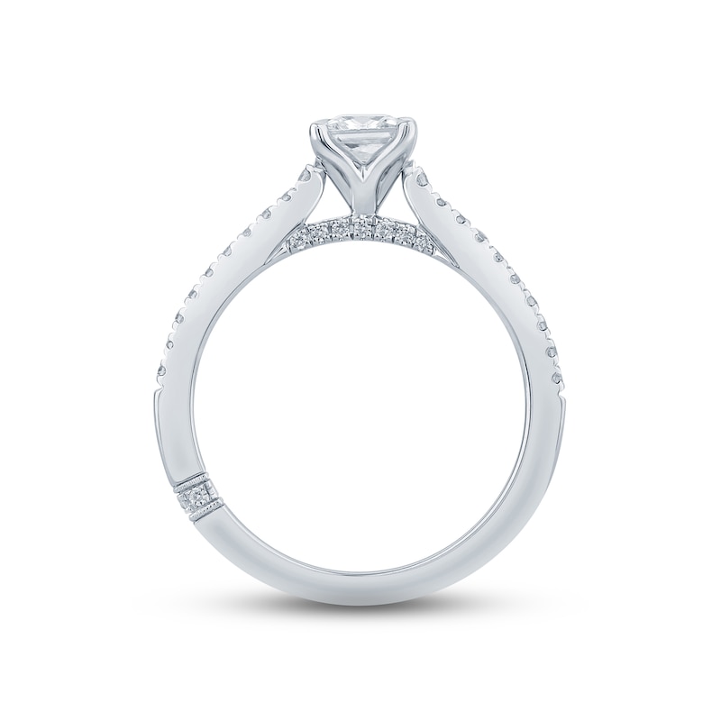 Monique Lhuillier Bliss Diamond Engagement Ring 5/8 ct tw Princess ...