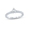 Thumbnail Image 0 of Monique Lhuillier Bliss Diamond Engagement Ring 5/8 ct tw Pear & Round-cut 18K White Gold