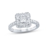 Thumbnail Image 0 of Monique Lhuillier Bliss Diamond Engagement Ring 1-1/4 ct tw Princess, Marquise & Round-cut 18K White Gold