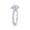 Thumbnail Image 2 of Monique Lhuillier Bliss Diamond Engagement Ring 1-1/4 ct tw Princess, Marquise & Round-cut 18K White Gold